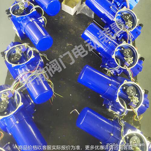 多回转DZW120型阀门驱动装置闸阀/截止阀电动执行器常规电压AC380