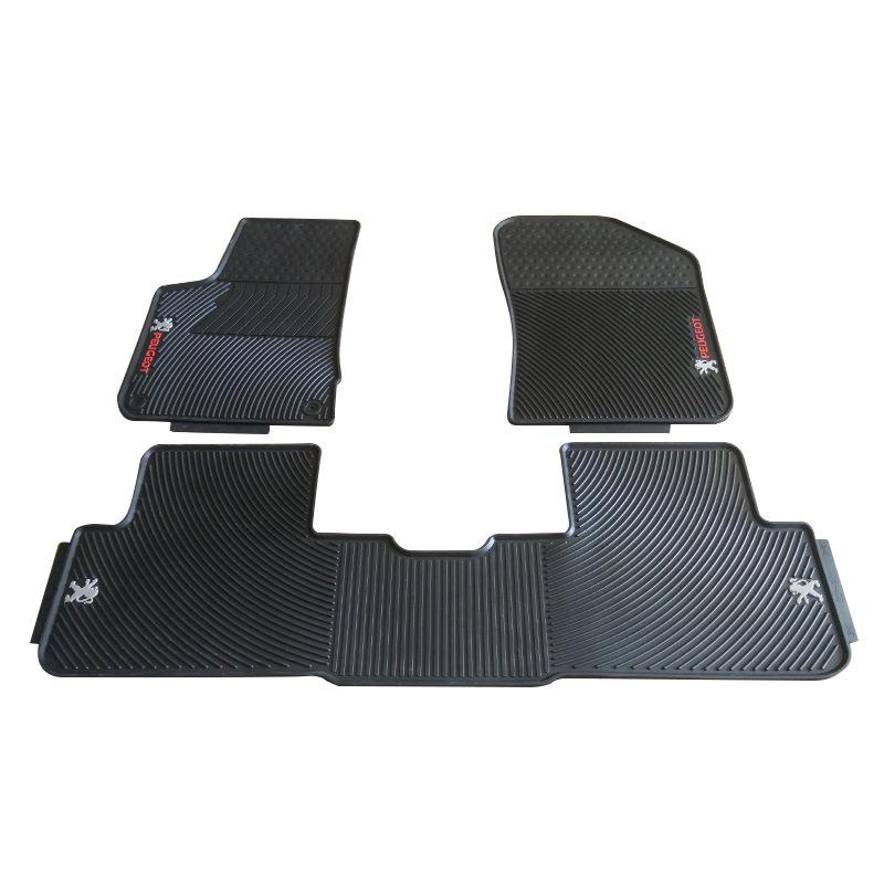 汽车原车乳胶脚垫标致408/206-207/208/307-308/508/3008专车专用