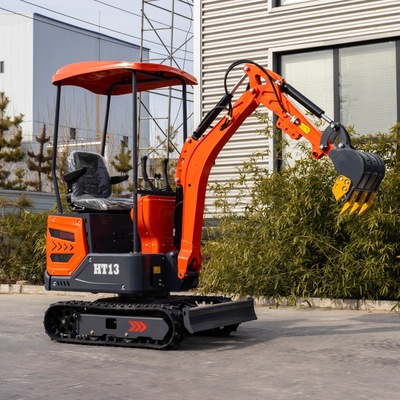 HIGHTOP制造果园挖掘机 HT13型工程小挖机 家用Mini Excavator