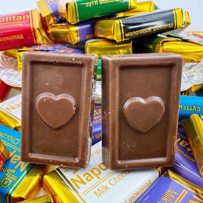 哈萨克斯坦巧克力糖果巧克力纯可可脂喜糖婚庆新旧随机发货