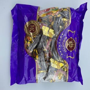 俄罗斯休闲零食进口涅夫斯基士力架糖国外巧克力糖喜糖500克