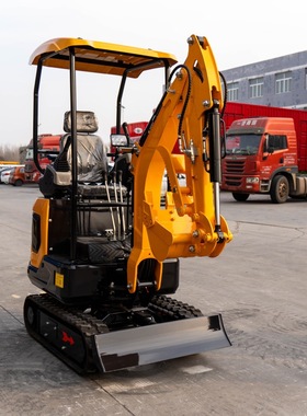 源头工厂HT12P小挖机 家用先导操作1.2吨挖掘机 出口欧洲欧五外贸