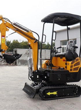 履带式电动挖掘机 360°旋转作业挖土机 建筑拆除农田改造挖机