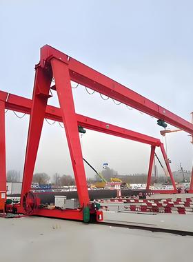 龙门吊花架式龙门吊电动门式起重机室外货场用轨道移动式龙门吊