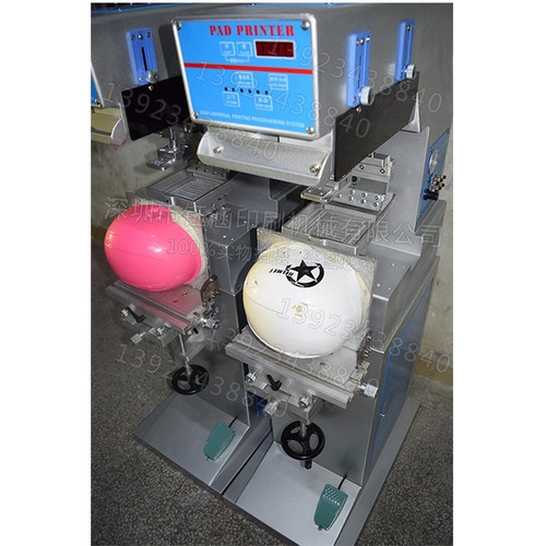 安全帽头盔单色油盘机摩托车头盔移印电动车头盔环保移印机定制移