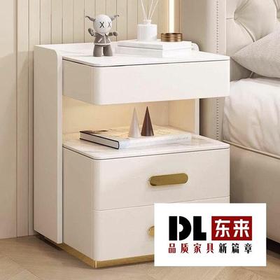 轻奢实木智能床头柜-Multifunctional松木系列-E0级安全环保-免安