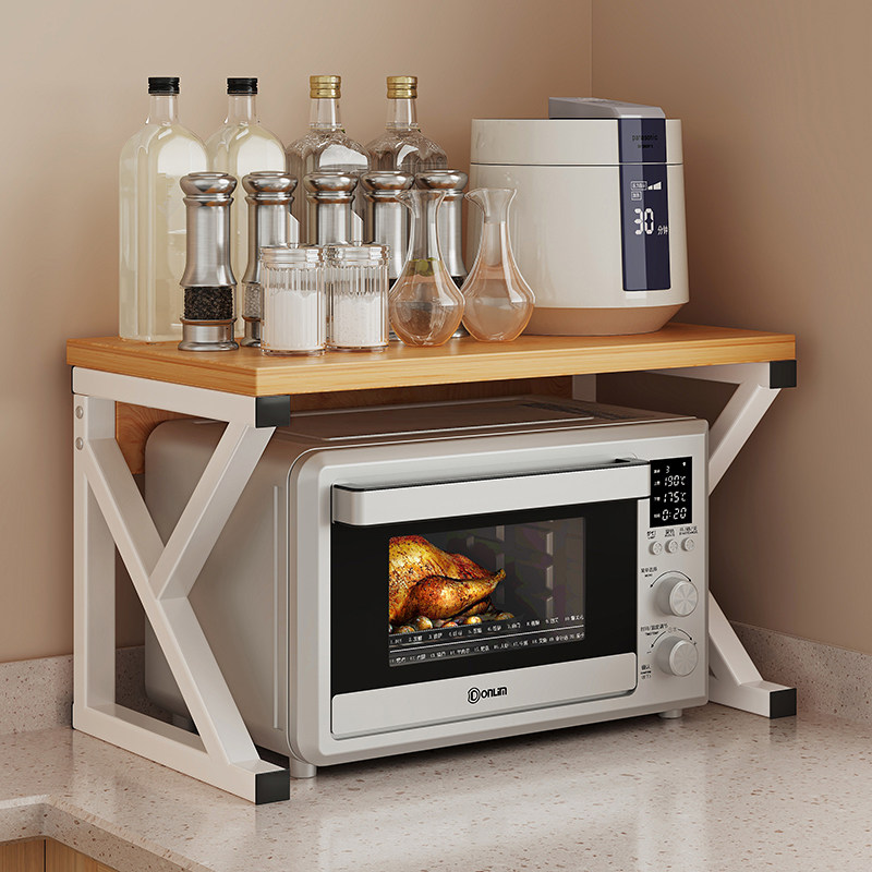 微波炉置b物架厨房多功能台面烤箱架子家用电电子锅专用多层收纳,厨房/烹饪用具,微波炉置物架,淘宝优惠券,粉丝福利购,淘宝优惠卷