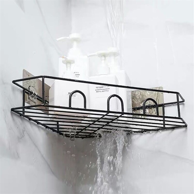 免打孔卫生间置物架n浴室洗手间洗漱台厕所牙刷收纳架子牙刷壁挂