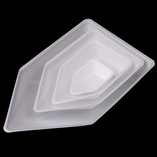 ASONE塑料称量船方形/菱形/船型大小号称量盘/舟抗静电进口亚速旺