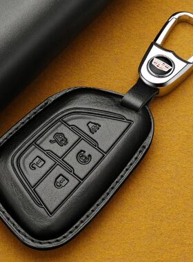 适用2024款凯迪拉克CT4 CT5扣CT6壳XT4钥匙套 包手工真皮女士高档
