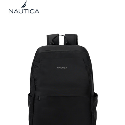 nautica/诺帝卡休闲商务双肩包通勤高端简约背包大容量出差旅行