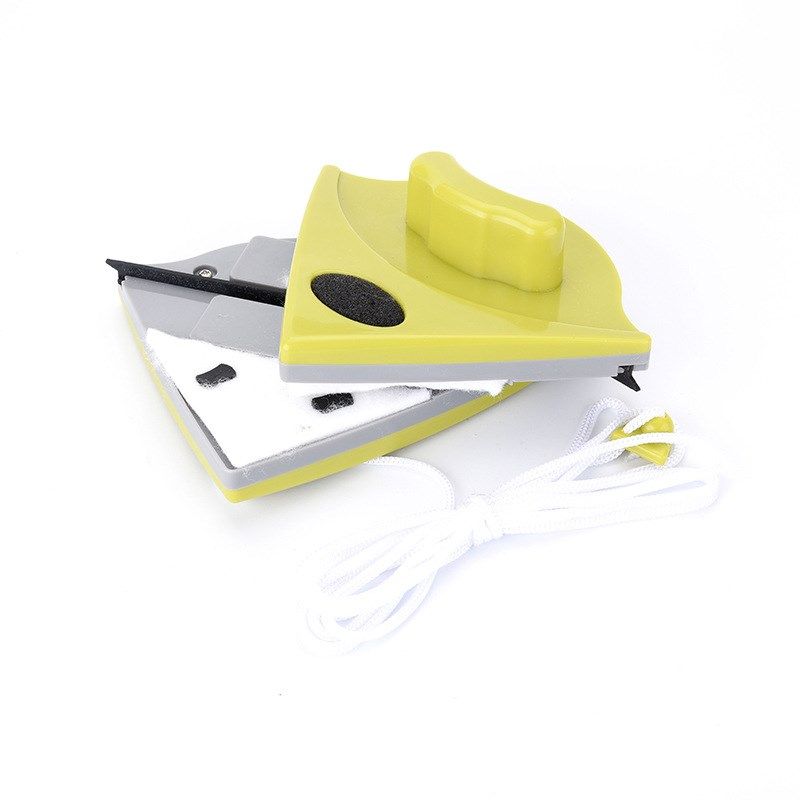 3-8mcm双面磁性玻璃清洁器三角玻璃擦玻璃刮三角形多功能双面擦窗