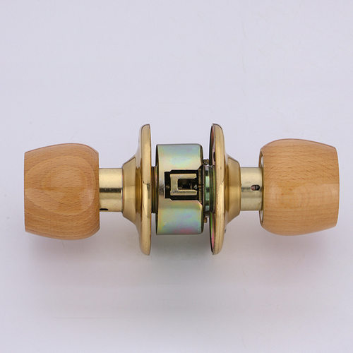 通用型榉木球形锁圆头门锁室内卧室房门锁通用实木门锁球型锁圆锁