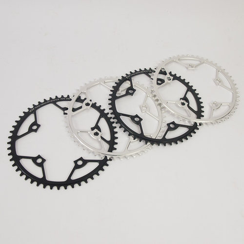 7075折叠自行车圆盘盘片BCD130正负齿盘50/52T 9/10/11速超轻牙盘