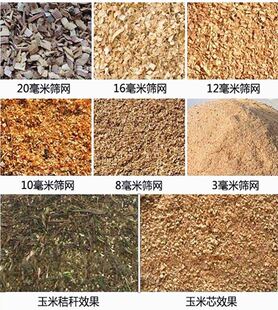 林业木材树干粉碎机干湿两用木材加工机械玉米芯玉米秸秆粉碎机