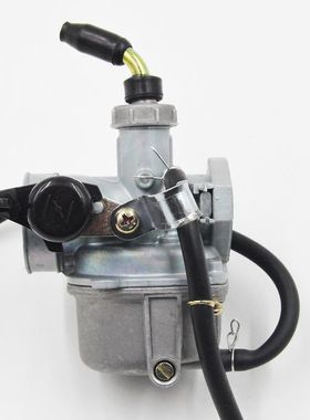 卧式机车宗申嘉陵70天虹90弯梁机车大阳DY100 110通用PZ19化油器