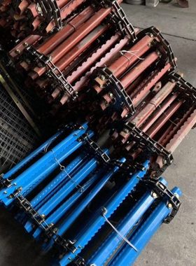 福田雷沃RG40RG50收割机配件原厂链爬总成14根爬齿