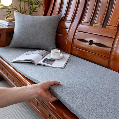 实木沙发坐垫红木沙发座垫拆洗防滑海绵垫子四季通用实木老款中式