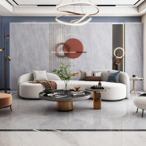 简一大理石瓷砖巴洛特灰墙砖大理石背景墙 客厅卫生间灰色防滑