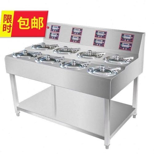 煲仔c饭机全自动电子煲仔饭机10头12头瓦煲砂锅锡纸碗电煲仔炉 单