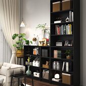 实木书架落地置物架家用客厅多层收纳架子简易储物柜子靠墙展示架