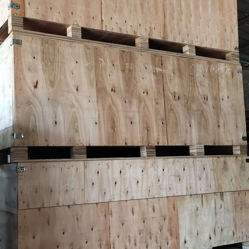 免熏蒸木箱木质胶合板订做V木制手工木箱