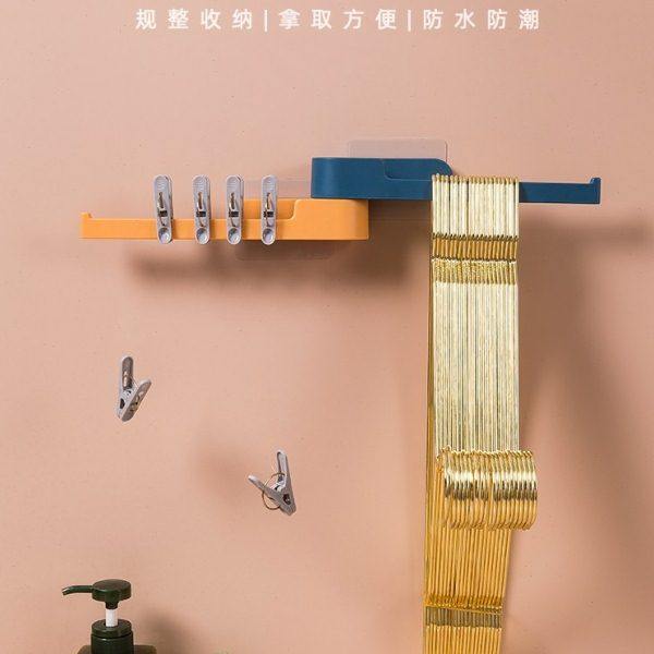 衣架收纳神器免打孔挂钩家用多功能转转角落折叠挂钩承重晾嗮神器,收纳整理,衣架收纳架/盒,淘宝优惠券,粉丝福利购,淘宝优惠卷