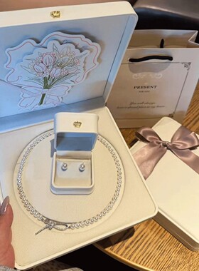 珍珠项链生日礼物女生送闺蜜高档实用小众高级感结婚订婚伴手礼盒