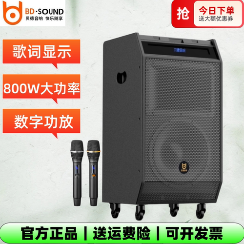 贝德H1985大功率蓝牙K歌音箱