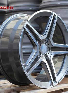 适用于奔驰AMG轮毂C200260E300200S32035021*9.5j锻造升级