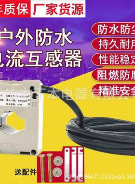 电流互感器户外防水防尖BH0.66超长引线100/5150/53000/5
