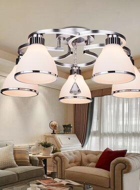 简约玻璃吸顶灯温馨浪漫小客厅卧室书房餐厅灯具LED灯饰