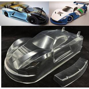 10平跑车壳漂移车壳BittydesignUSGTEP电房透明PC车壳190mm