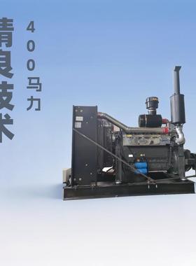 粉碎机400马力柴油机离合器水泵机组抽砂船鑫辰618ZLP发动机