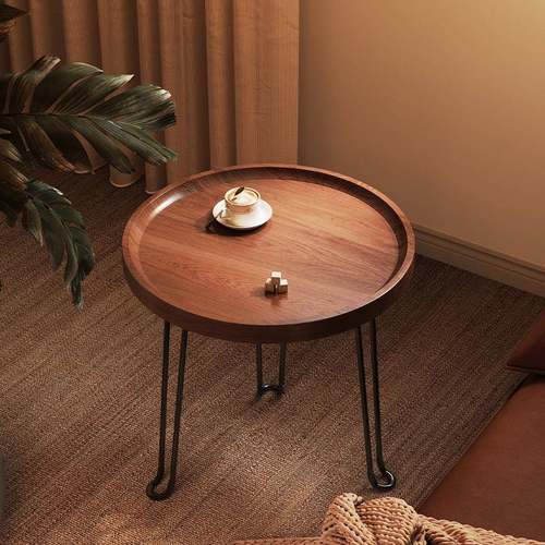 迷你可移动家用茶几小户型折叠桌床边折叠桌吃饭床上客厅便携式