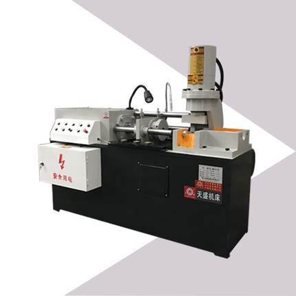 天盛TS-40型全自动锚杆挤压缩径机圆钢缩管机矿山支护地脚螺栓