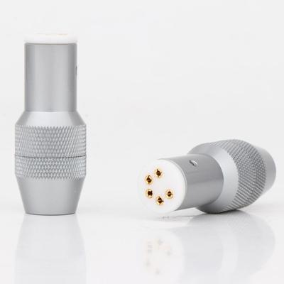 Monosaudio唱臂座头信号线黑胶LP唱机五针5芯插头插针FemaleDIN