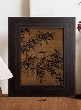 高级感小众法式复古风实木相框画廊油画空框挂墙复古装饰画装裱