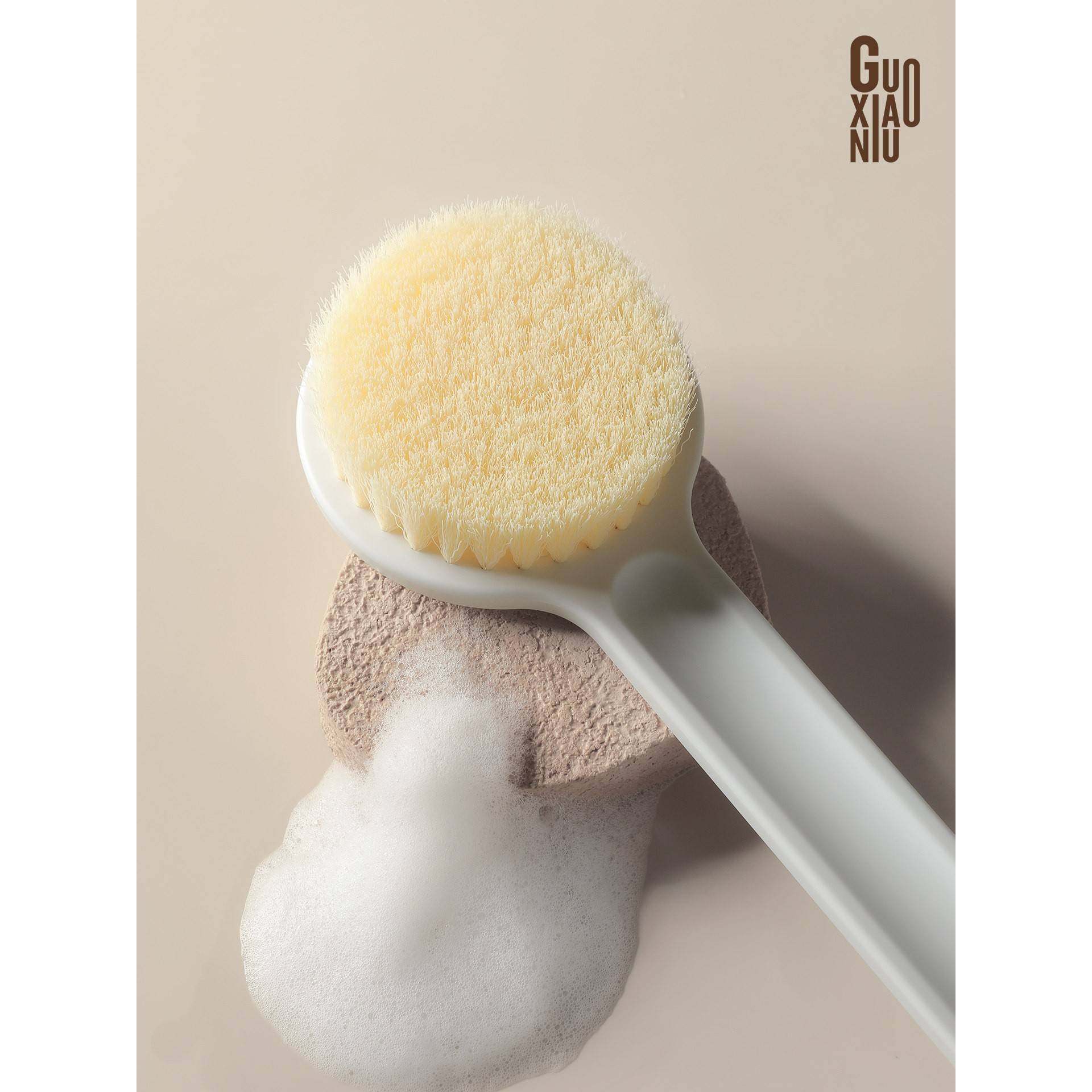 郭小妞沐浴刷洗澡刷磨砂膏专用刷子身体刷后背搓澡浴刷长柄软毛,家庭/个人清洁工具,浴刷,淘宝优惠券,粉丝福利购,淘宝优惠卷