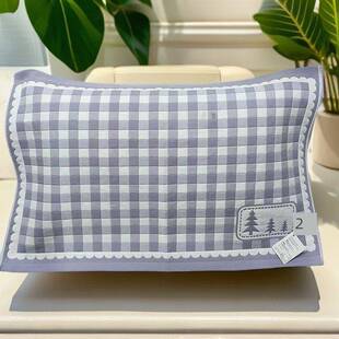 新款建斌纯棉四层纱布精品提花大枕巾卡通经典学生宿舍家用一对装