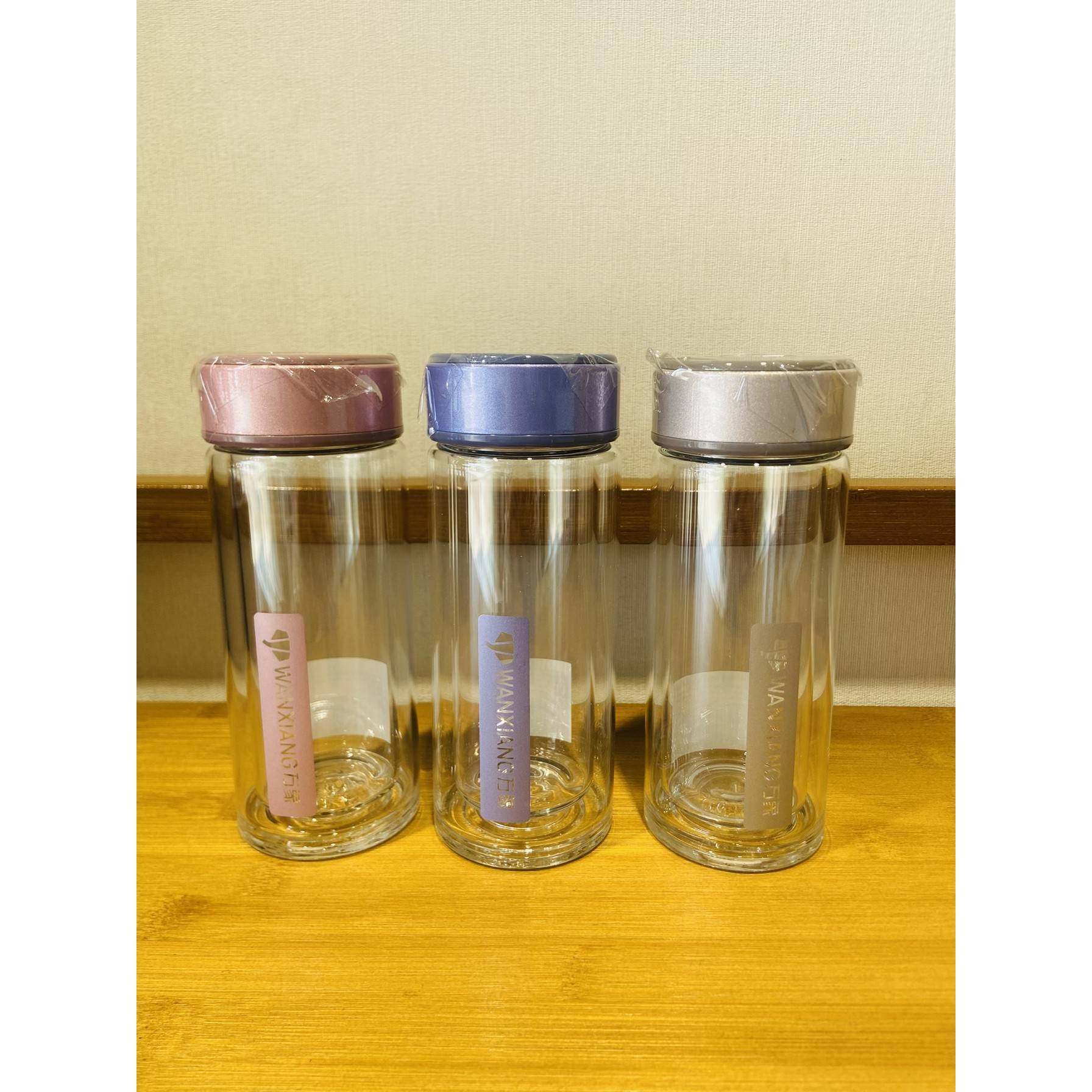 万象双层玻璃杯高档泡茶杯防烫加厚可携式商务车载礼品水杯子,餐饮具,玻璃杯,淘宝优惠券,粉丝福利购,淘宝优惠卷