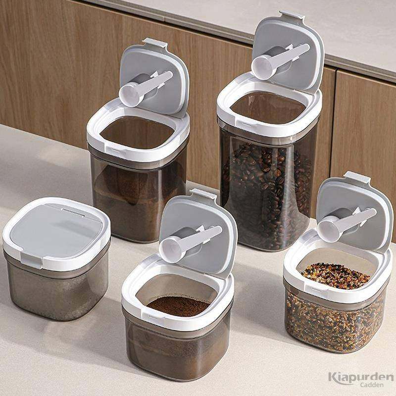 【官方旗舰】日本咖啡粉密封罐食品级塑料现磨咖啡豆保存避光分装