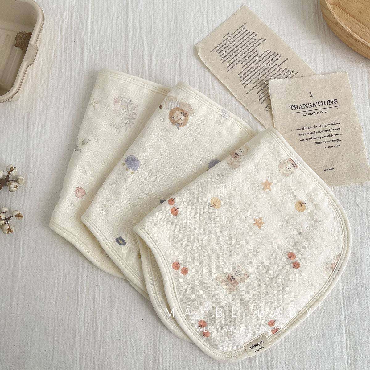 韩国ins婴儿拍嗝巾纯棉A类纱布柔软新生儿口水方巾防吐奶垫肩巾,床上用品,枕巾,淘宝优惠券,粉丝福利购,淘宝优惠卷