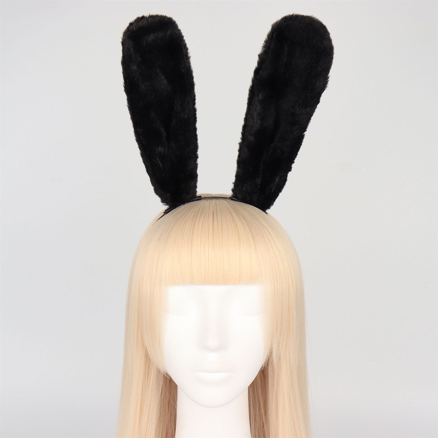 疯狂动物城朱迪警官兔子耳朵发箍cos可爱灰色兔耳头饰道具