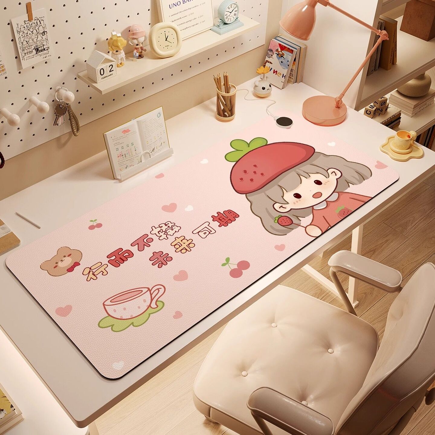 冬季加热暖手桌垫学习写字桌面保护垫办公电脑鼠标垫3档调节