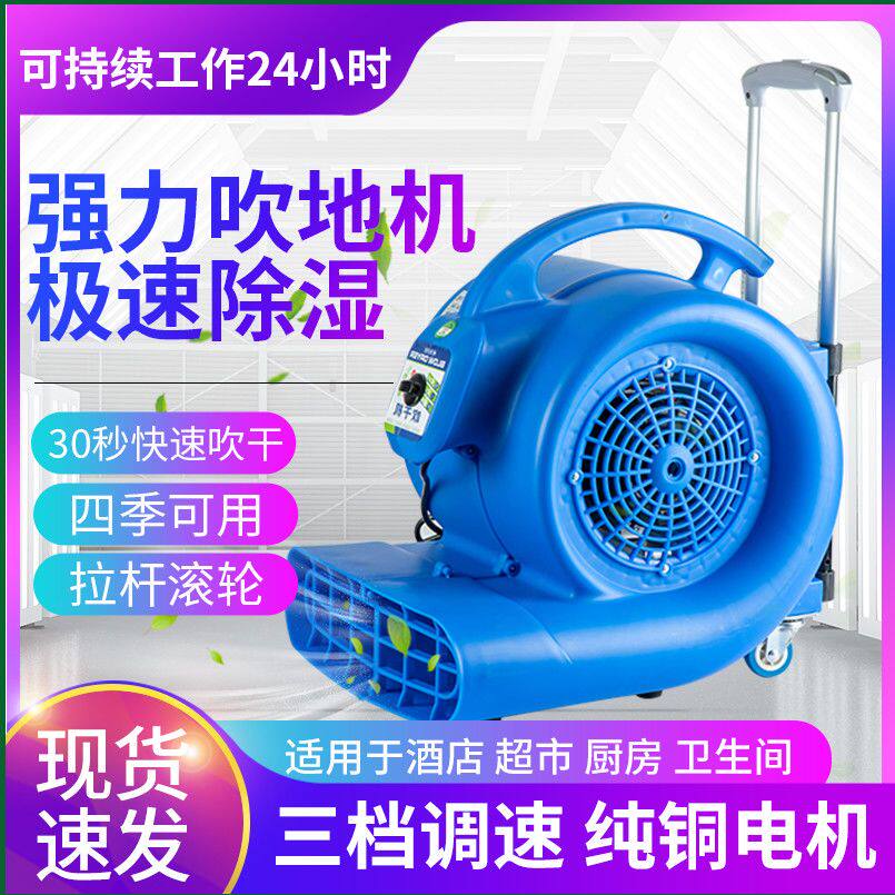 吹地机商用大功率地板地毯厕所除湿风干强力冷热吹风机地面吹干机