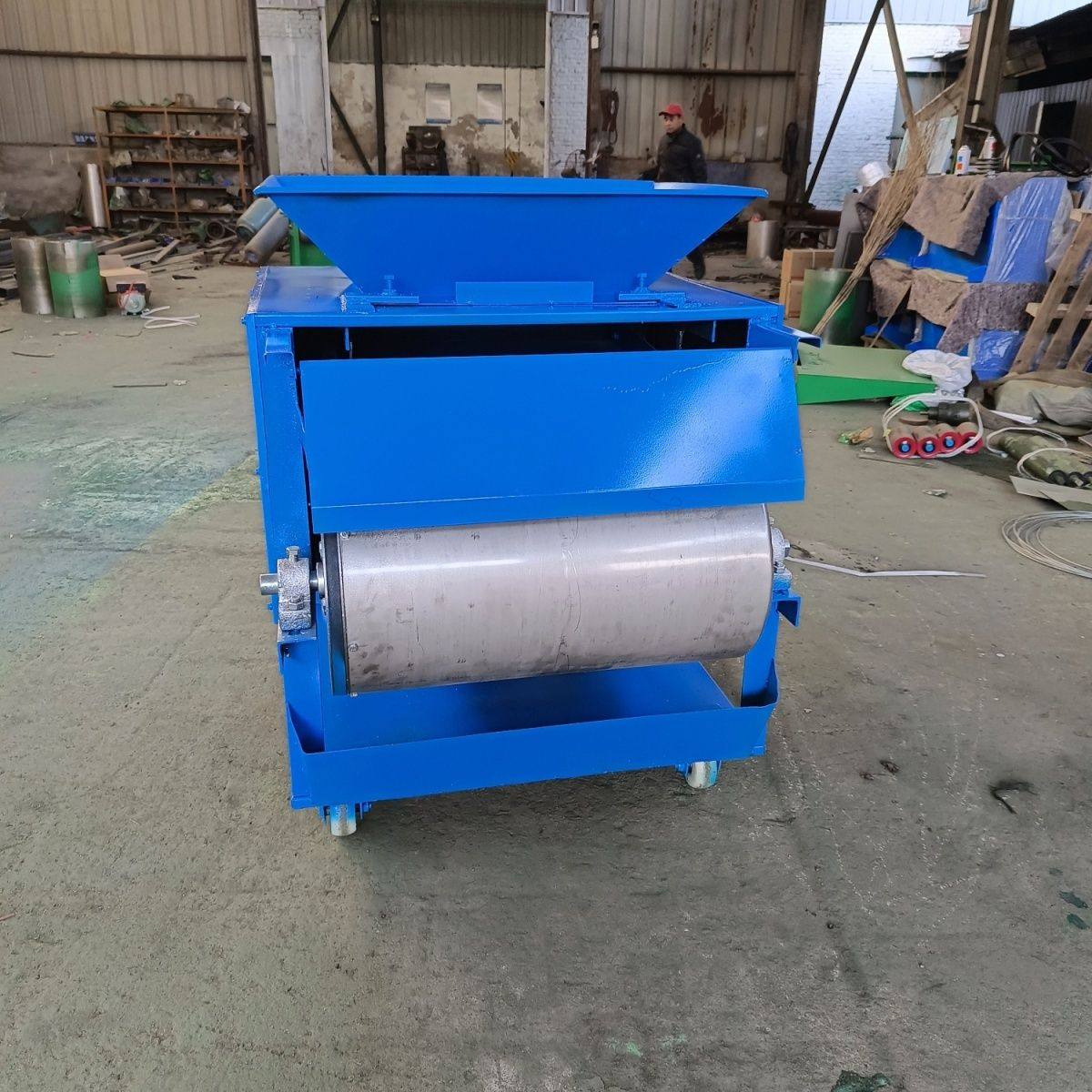 小型振动滚筒分选吸铁铝销铁销分离机铝屑不锈钢铝铁分离机厂家