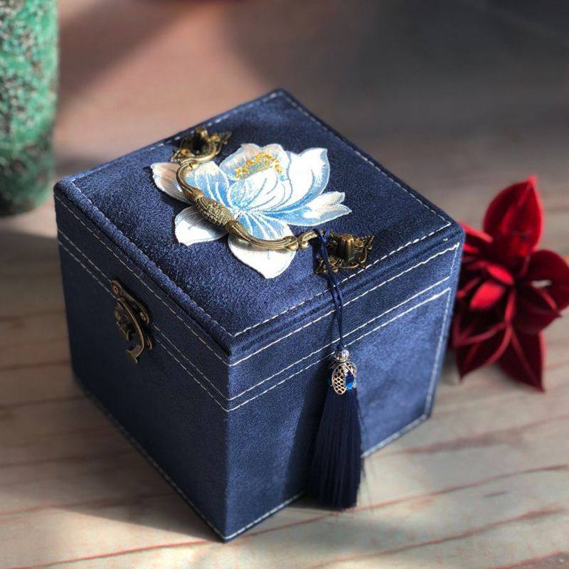 漂亮的首饰盒中式首饰盒大容量化妆盒带锁饰品盒手饰盒收纳盒欧式,饰品/流行首饰/时尚饰品新,首饰盒,淘宝优惠券,粉丝福利购,淘宝优惠卷