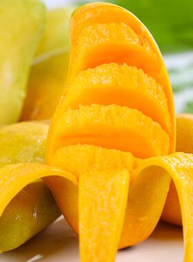 正宗海南芒果金煌芒新鲜产地直发3/4.5/8斤热带当季水果需催熟