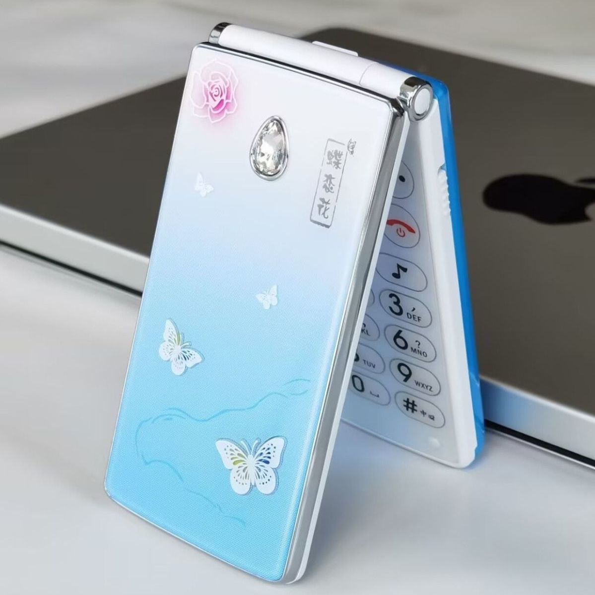 巨盛女款翻盖老人手机大声大字大屏大按键全网通4G超长待机老年机